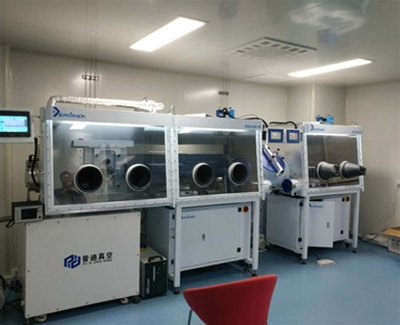 T型倉溫度控制手套箱